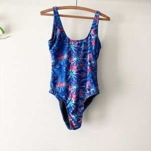 Onia‎ Kelly Fireworks Tie Dye One Piece Suit L